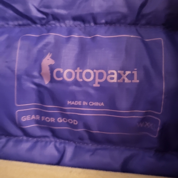 Cotopaxi NWT Fuego Down VEST WXL - Picture 8 of 9